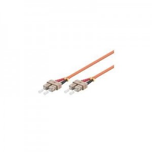 Microconnect fiber optic kabel: SC-SC UPC 100M 50/125 OM2
