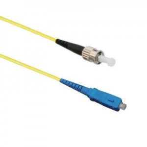 EECONN fiber optic kabel: Glasvezel Patchkabel, Singlemode 9/125 (OS1), SC - ST, Simplex 3.0mm, Mantel: LSZH, Kleur: .....