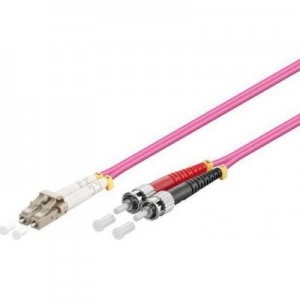 Microconnect fiber optic kabel: LC/UPC-ST/UPC, 50/125µm, OM4, 5m