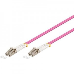 Goobay fiber optic kabel: Fiber optical network cable LC-LC OM4