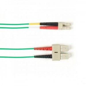 Black Box fiber optic kabel: SC-LC 1m