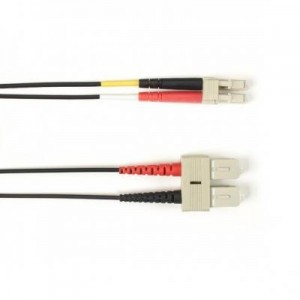 Black Box fiber optic kabel: 5m, SC/LC