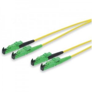 ASSMANN Electronic fiber optic kabel: 1m E2000 (APC) - E2000 (APC) Singlemode LSOH