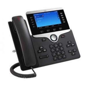 Cisco IP telefoon: 8841 - Zwart, Zilver