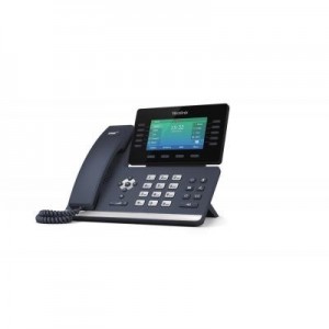 Yealink IP telefoon: 10.922 cm (4.3") color LCD, 480 x 272, Ethernet x 2, RJ-9 x2, Bluetooth 2.1, USB 2.0, - Zwart