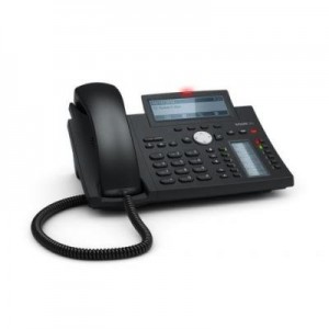 Snom IP telefoon: D345 - Zwart, Blauw