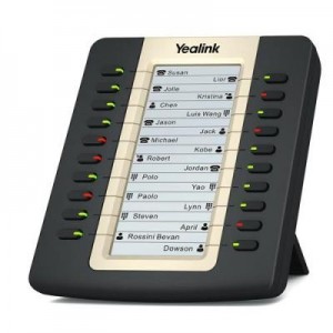 Yealink IP telefoon: LCD Expansion Model for T27P/T29G, 2 x RJ-12 - Zwart