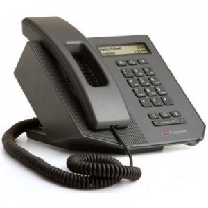 Polycom IP telefoon: SoundPoint CX300 R2 USB Deskphone For MS Lync - Zwart