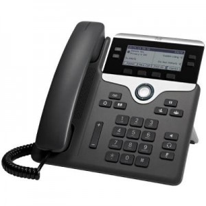 Cisco IP telefoon: 7841 - Zwart, Zilver