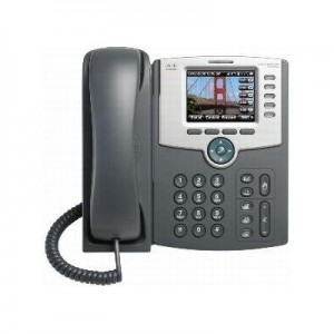 Cisco IP telefoon: SPA 525G2, 5-Line, LCD, 8.128 cm (3.2 ") , 320x240, Wi-fi, Bluetooth, grey