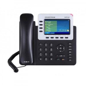 Grandstream Networks IP telefoon: 4 lines, 10.922 cm (4.3") , Bluetooth - Zwart