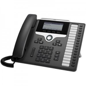 Cisco IP telefoon: 7861 - Zwart, Zilver