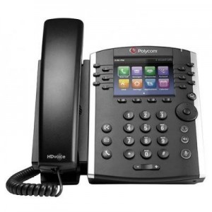 Polycom IP telefoon: VVX 400 - Zwart