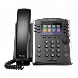 Polycom IP telefoon: VVX 411 - Zwart