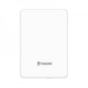 Transcend brander: 8X DVD±R, 24X CD-R/RW, USB 2.0 - Wit