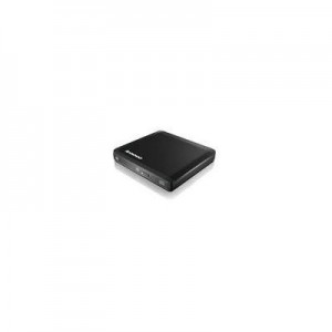 Lenovo brander: Slim USB Portable DVD Burner - Zwart
