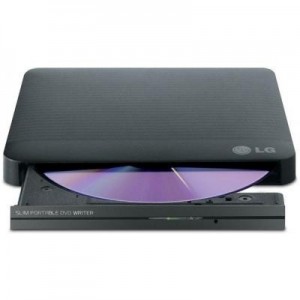 LG brander: DVD Writer, Portable, Slim, USB 2.0 - Wit