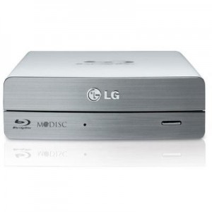 LG brander: 12x Blu-ray Multi Drive USB3.0 extern - Zilver