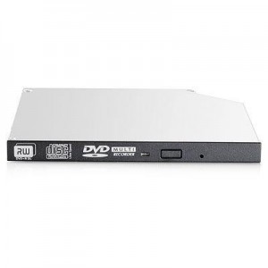 Hewlett Packard Enterprise brander: 9.5mm SATA DVD-RW JackBlack Gen9 Optical Drive - Zwart, Grijs