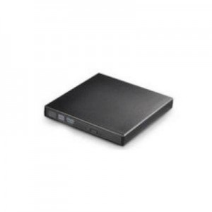 MicroStorage brander: USB 2.0 Portable Slim DVD/CD Drive, IDE/ATAPI, 3.6Mbps - Zwart