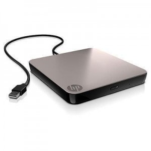 HP brander: Mobile USB NLS DVD-RW Drive - Zwart