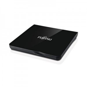 Fujitsu brander: External Super Multi Drive, 8 - 12cm, 0.5”, USB 2.0 - Zwart