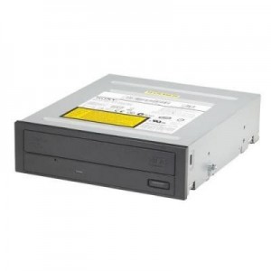 DELL brander: 16X DVD+/-RW SATA schijf voor Win2K8 R2 -kabel afzonderlijk te bestellen - Zwart, Metallic