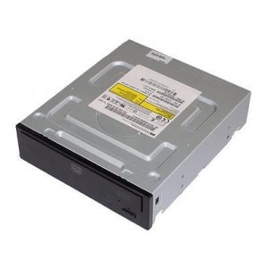 HP brander: SATA DVD-ROM 16X SMD nonLS optical drive (Jack Black color) - Zwart