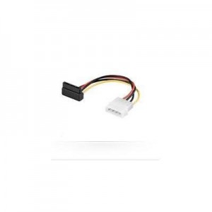 Microconnect : SATA Power 4pin-15pin 0,13m - Multi kleuren
