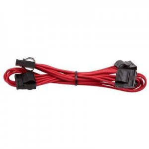 Corsair : Peripheral, 1x 750mm - Zwart, Rood