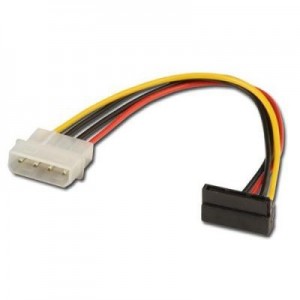Lindy : 0.15m SATA Power Adapter Cable - Multi kleuren