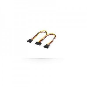 Microconnect : PC Y-Power supply cable SATA jack - 2x SATA plug - Multi kleuren
