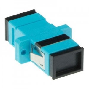 Advanced Cable Technology fiber optic adapter: Fiber optic SC-SC simplex adapter singlemode OS2 - Blauw