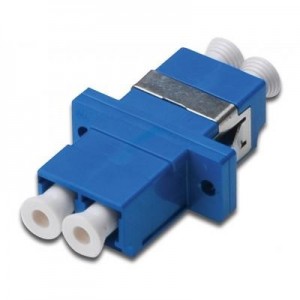 Digitus fiber optic adapter: LC / LC Coupler, Singlemode - Blauw