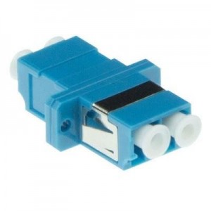 Advanced Cable Technology fiber optic adapter: Fiber optic LC duplex adapter singlemode OS2 - Blauw