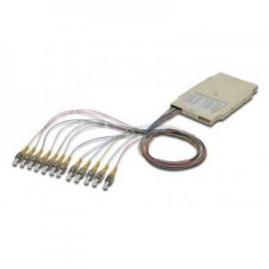 ASSMANN Electronic fiber optic adapter: A-96511-02-UPC - Wit