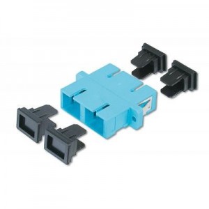 ASSMANN Electronic fiber optic adapter: DN-96005-1 - Blauw