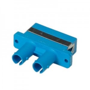 ROLINE fiber optic adapter: Fibre-Adapter ST naar /SC PB - Blauw