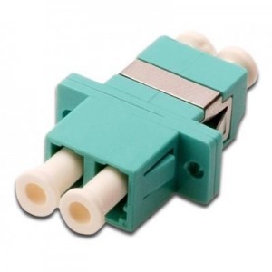 Digitus fiber optic adapter: LC / LC Coupler, Multimode - Blauw