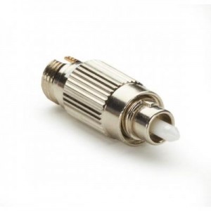 Black Box fiber optic adapter: M/F FC, APC, 2dB - Goud