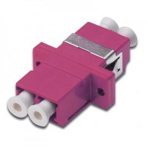 ASSMANN Electronic fiber optic adapter: DN-96019-1 - Roze