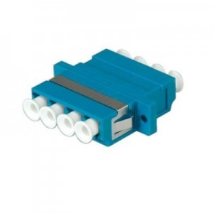 Value fiber optic adapter: Fibre Optic Adapter LC quadruple, OS2 Z
