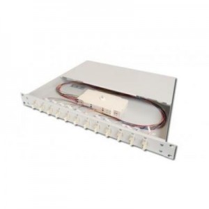 ASSMANN Electronic fiber optic adapter: DN-96332/3 - Grijs