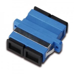 ASSMANN Electronic fiber optic adapter: DN-96003-1 - Blauw