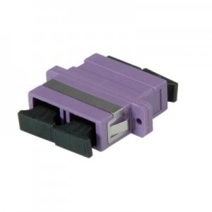 Value fiber optic adapter: Fibre Optic koppeling SC/SC duplex, OM4