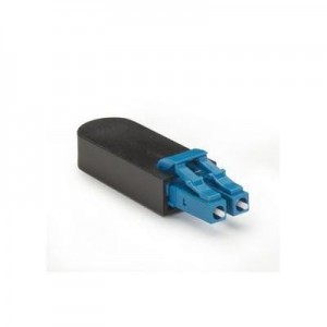 Black Box fiber optic adapter: Fiber Optic Loopback, Single-Mode, Blue, SC - Zwart, Blauw