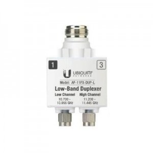 Ubiquiti Networks fiber optic adapter: Low Band Duplexer Accessory - Zilver, Wit