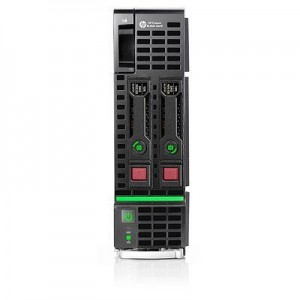 Hewlett Packard Enterprise server: ProLiant BL460c Gen8 E5-2670v2 2P 64GB-R P220i/512 FBWC Server
