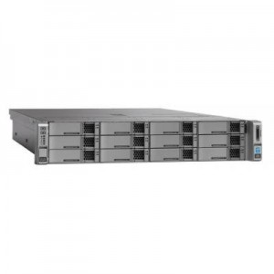 Cisco server: Rack Mountable, 2U, 2-way, 2x Xeon E5-2620v3 (2.4 GHz), 16 GB DDR4, SAS, no HDD, Gigabit Ethernet, no OS, .....