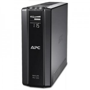 APC UPS: Power Saving Back-UPS RS 1200 230V CEE 7/5 - Zwart